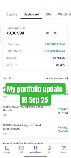 Groww app sip investment kaise kare #stockmarket #trading