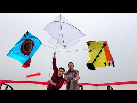 Abubaker Plasticbag 4 Feet Pari Flying Catch Nasir Umer Kite