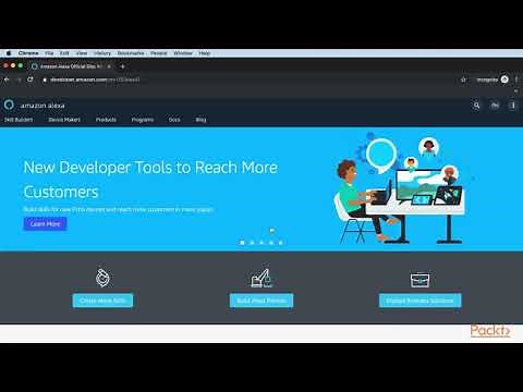 Hands-on Building Alexa Skills : Setting Up an Amazon Alexa Developer Account | packtpub.com