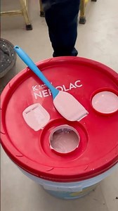 Create a Soothing Light Pink Colour for Your Walls | Easy Paint Mixing #experiment #shorts #yt