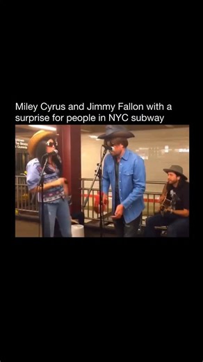 Unforgettable Concerts | 🎤 Miley Cyrus & Jimmy Fallon – “Jolene” (NYC Subway Performance) Miley Cyrus and Jimmy Fallon singing “Jolene” in a New York City subway is... | Instagram
