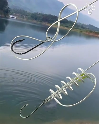 Tying a fishing hook shown in 3D! 🎣🐠 | DIY Panda