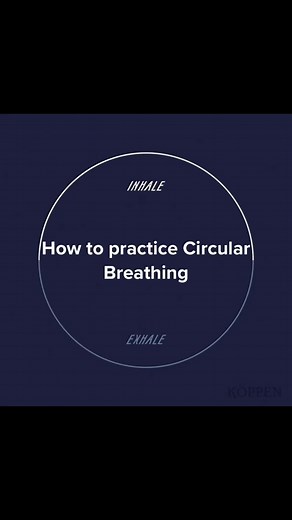 An easy to use guide for circular breathing. Inhale for 5 seconds, exhale for 5 seconds. 🔂 60 times. #breathwork #breathe #ayurveda #ayurvedalifetips #yogaflow #yoga #yogabreath #breathing #breathingexecises #breathingexercise