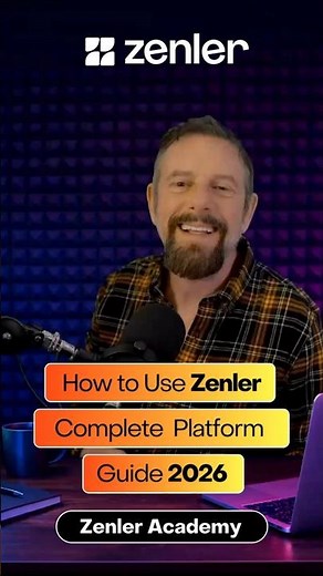 🎓 How to Use Zenler 2026: Complete Platform Guide