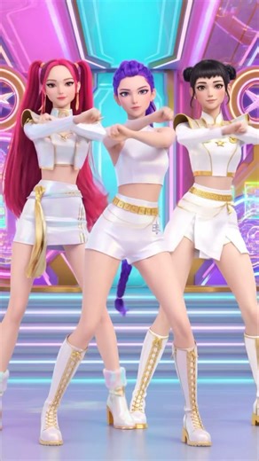 Rumi, Zoey & Mira | Radiant Prism Lift | K Pop Demon Hunters | PDCNT Studio