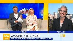Vaccine hesitancy is making it a slow process for Australia when getting the jab. Psychologists could tell us a bit more on how to talk to those who are unsure on getting the vaccine. #9Today | TODAY