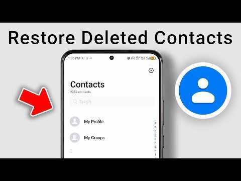How to Get Deleted Contacts Back on Your Phone