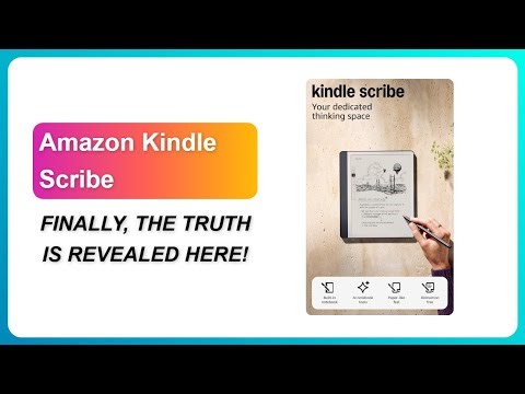 REVIEW (2026): Amazon Kindle Scribe | FINALLY, THE TRUTH IS REVEALED HERE!