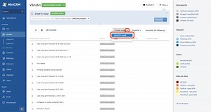 Trimiterea de emailuri sau SMS-uri în masă - Documentație MiniCRM