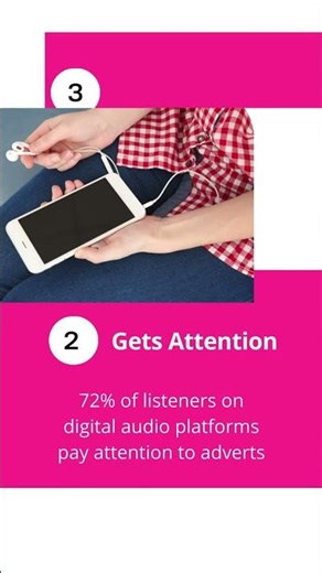 The key benefits of using digital audio for your ad campaigns :)