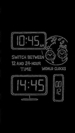 🕒 Need a clean, easy-to-read digital clock?