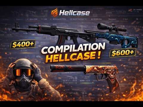 🔥 Je tente le tout pour le tout sur Hellcase (argent réel)