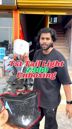 KAWASAKI Z900 TST Tail Light Modification @tstindustries #z900 #kawasaki #modified #bikersofinstagram #bikelife #taillights | Aadil Kaisar