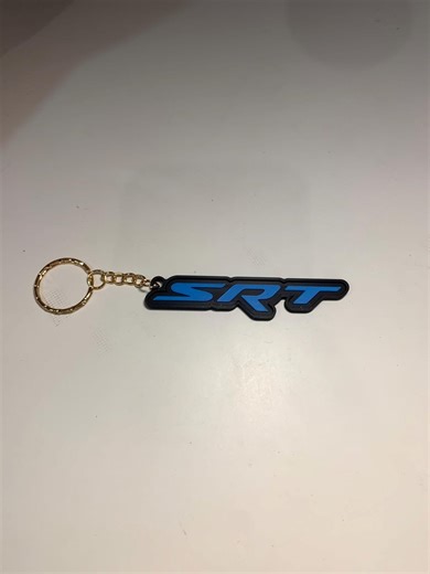 Customizable Dodge SRT Keyring - Etsy