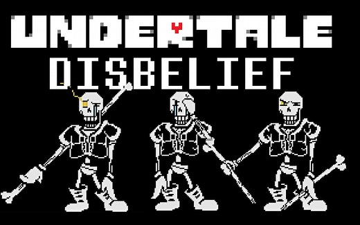 【传说之下：全然不信/UNDERTALE:DISBELIEF】官方版全阶段[1-2]一命通关！！！