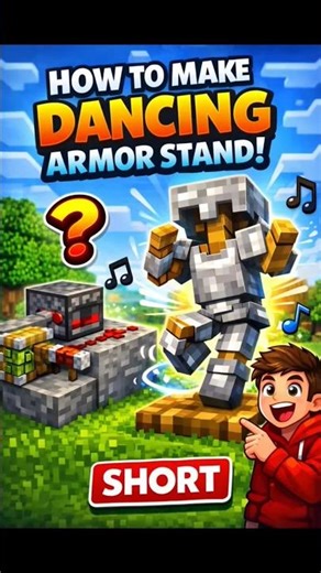 how to make dancing armor stand 🚀