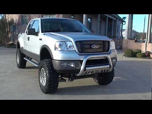 SOLD !! 2005 FORD F-150 FX4 4X4 CUSTOM LIFT FOR SALE MILAN TN SEE WWW.SUNSETMILAN.COM