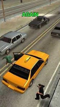 🚕 Can Taxi Drivers BREAK the Map in GTA Games?! 🤯 #GTA #GamingShorts #GTATaxi