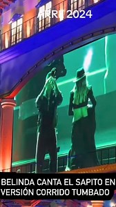 BELI BÉLICA CANTA EL SAPITO VERSIÓN CORRIDO TUMBADO 🐸 #Belinda canto en su más reciente concierto la canción del #Sapito versión #CorridosTumbados | Informativo Sonora
