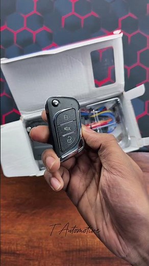 Bluetooth Car Central Lock & advance alarm system Kit | car modification | Car Accessories #shorts