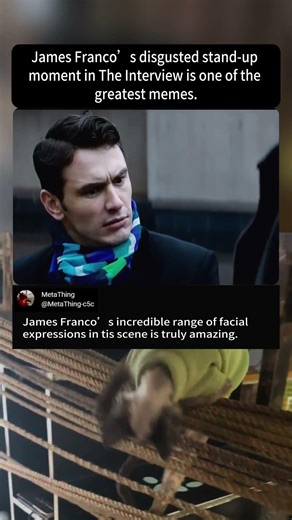 James Franco’s disgusted stand up moment in The Interview is one of the greatest memes