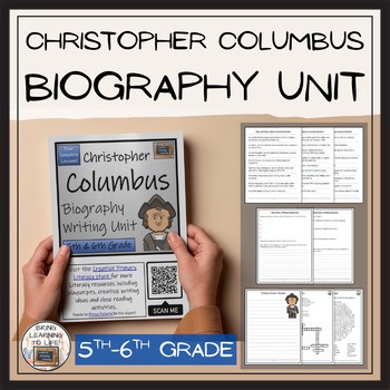 Christopher Columbus Biography Project & Writing Unit | 5th Grade & 6th Grade