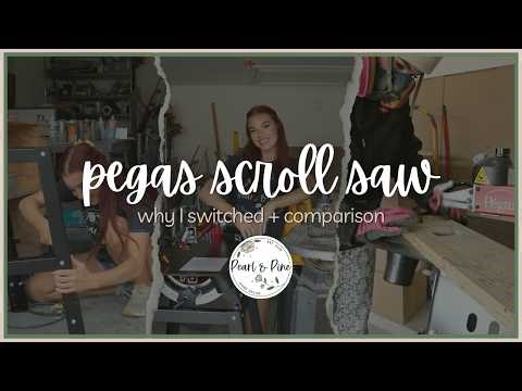 My New Pegas Scroll Saw | Unboxing + Dewalt Comparison