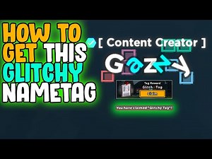 HOW TO GET GLITCHY NAMETAG | Tower Defense Simulator | ROBLOX