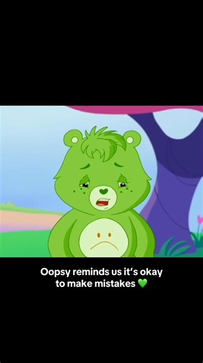 Oopsy Bear having his moment for his birthday 🙂‍↕️🎂 | Care Bears