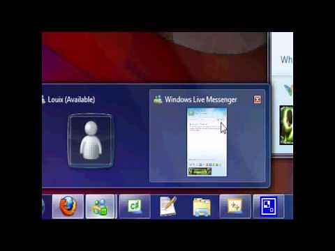 Windows 7 QuickTip 1: Windows Live Messenger Taskbar/Tray Area Fix