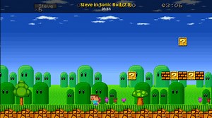 Steve in Sonic Boll (2.0) [Boll Deluxe] [Mods]