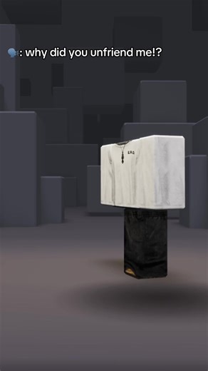 Roblox Player Explains Unfriending Reason