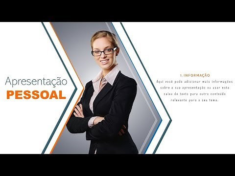 APRESENTAÇÃO PESSOAL NO POWERPOINT (Como fazer um slide profissional)