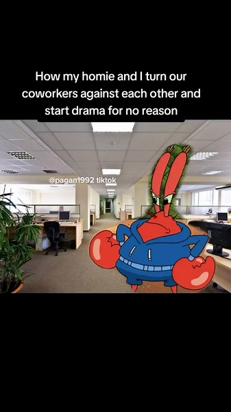 SpongeBob Drama: Turning Coworkers Against Each Other