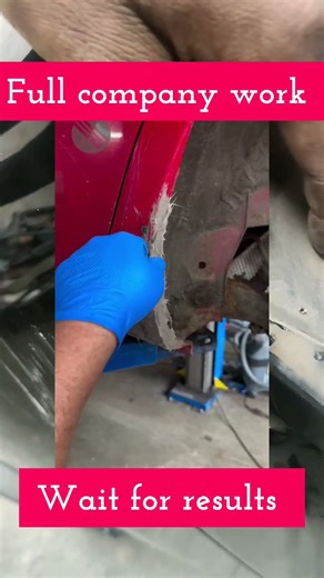 how to make car rusting part #carrepair #automobile #detailing