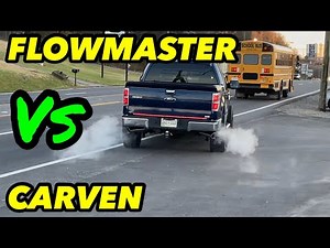 Ford F-150/F-250 5.4L TRITON V8: CARVEN R-SERIES Vs FLOWMASTER SUPER 44!