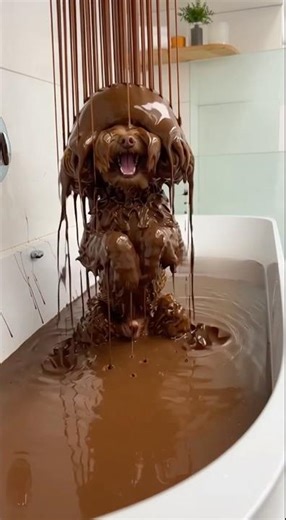 Chocolate Lava Shower Disaster 🍫🚿