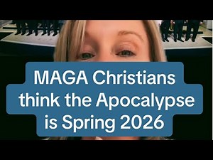 MAGA Christians think the Apocalypse is Spring 2026 and the War in Iran is part of it. (part 1)