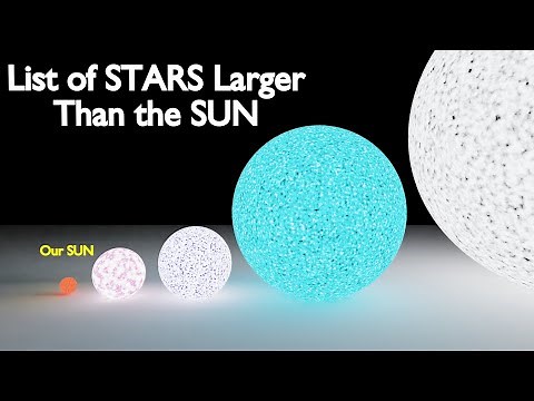 STARS that are Bigger than the SUN