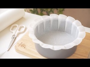 Perfect Cake Pan Liner ✂️ How To Line A Round Cake Tin