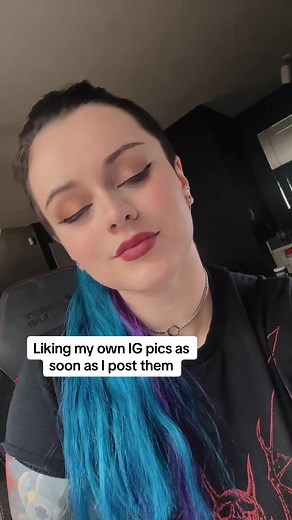 I also rewatch my stories from another account to see how other people see them. Mind your business 😂