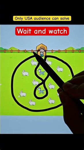 Draw a line to help the rabbit go home#shortsvideo #youtubeshorts