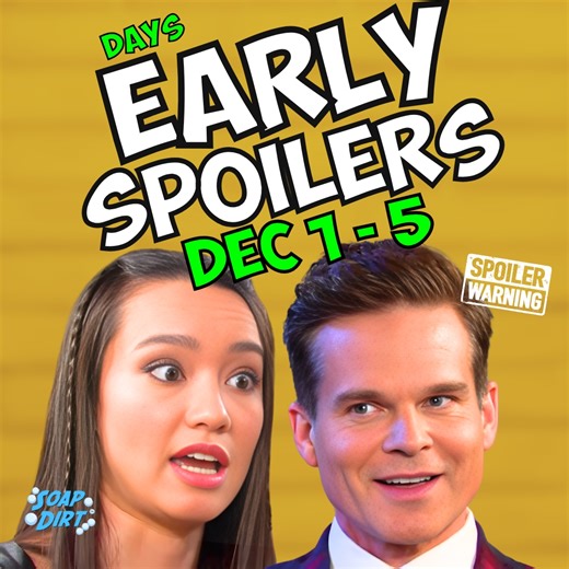 Days of our Lives Early Spoilers Dec 1-5: Sophia Creeps & Leo Proposes | Soap Dirt | Soap Dirt