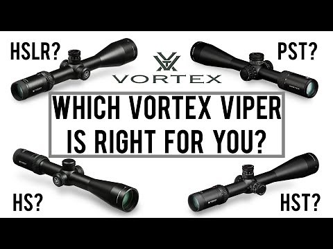 Vortex Viper Range - Difference Between HS HSLR HST PST?