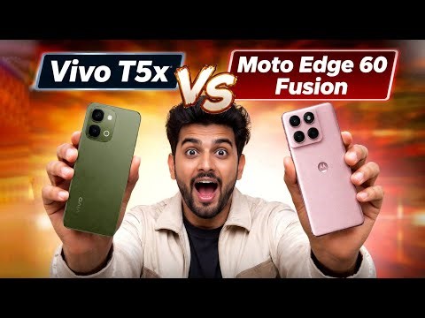 Vivo T5X 5G Vs Motorola Edge 60 Fusion ⚡ Let's Compare