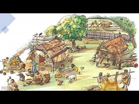 A spasso per un villaggio del Neolitico