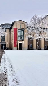 woke up to campus wrapped in a snowy blanket 🧣❄️ #LifeatCMU | Carnegie Mellon University