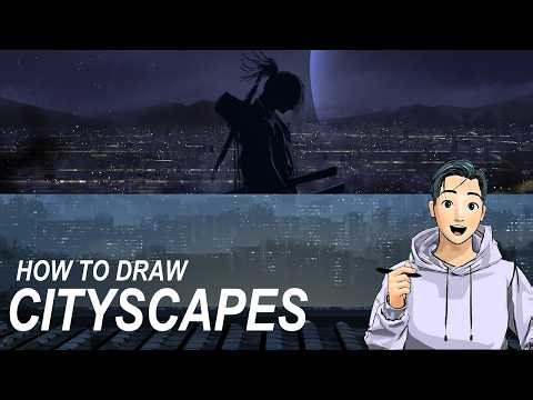 How to Draw Cityscapes: Background Art Tutorial