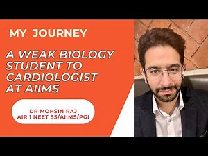 Journey from a POOR BIOLOGY student to a CARDIOLOGIST at AIIMS #neet #mbbs 🔥🔥 🔥