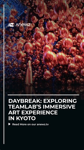 AnewZ on Instagram: "Kyoto’s new immersive art experience, TeamLab BioVortex, invites visitors to explore 50 digital installations, blurring the line between art and viewer. With dynamic displays, life-size models, and interactive features, the exhibition offers a journey through the extinction of dinosaurs and the rise of mammals."